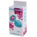Анальная пробка Emotions Cutie Medium Turquoise pink crystal