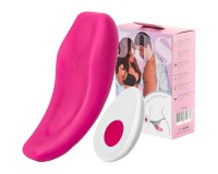 Клиторальный вибратор в трусики Jos Flirty с пультом дистанционного управления