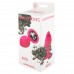 Анальная пробка Emotions Cutie Small Pink black crystal