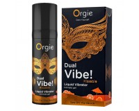 Съедобный гель с эффектом вибрации Orgie Dual Vibe со вкусом коктейля секс на пляже 15 мл