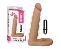 Насадка для двойного проникновения с вибрацией The Ultra Soft Double 15 см