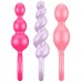 Набор разноцветных анальных стимуляторов Satisfyer Booty Call