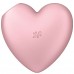 Вакуумно-волновой стимулятор с вибрацией Satisfyer Cutie Heart розовый