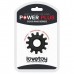 Эрекционное черное кольцо Power Plus Cock Ring