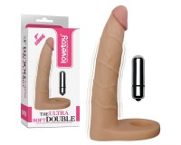 Насадка для двойного проникновения с вибрацией The Ultra Soft Double 17 см