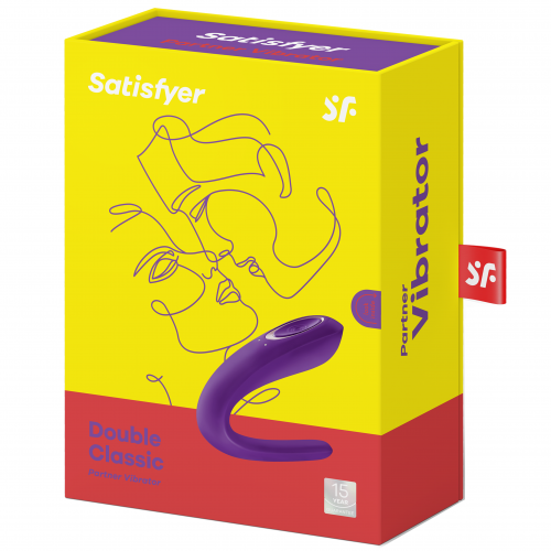 Вибратор для пар Satisfyer Double Classic