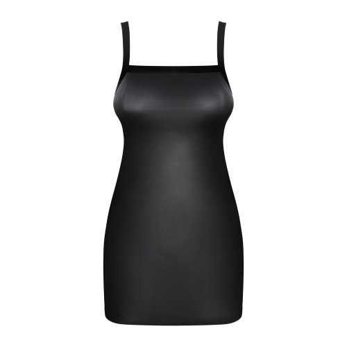 Сорочка и трусики-стринги из материала Wet Look Leatheria S/M Сорочка и трусики-стринги из материала Wet Look Leatheria S/M