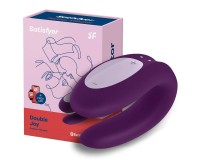 Смарт-стимулятор для пар Satisfyer Double Joy Partner Vibrator фиолетовый
