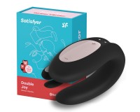 Смарт-стимулятор для пар Satisfyer Partner Double Joy черный