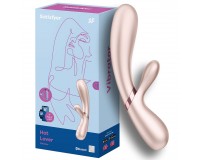 Смарт-вибратор с функцией нагрева Satisfyer Hot Lover бежевый