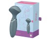 Перезаряжаемый мини-массажер с вибрацией Satisfyer Mini Wand-er серый