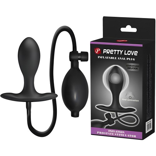 Расширяющаяся анальная пробка со смещенным центром тяжести Pretty Love Inflatable Anal Plug Расширяющаяся анальная пробка со смещенным центром тяжести Pretty Love Inflatable Anal Plug