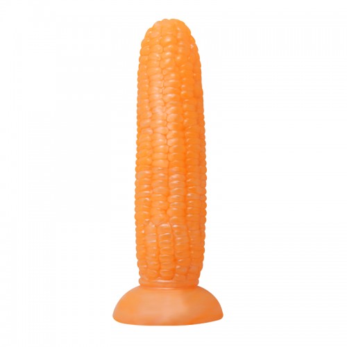 Фаллоимитатор-кукуруза с присоской 17 см Фаллоимитатор-кукуруза с присоской 17 см