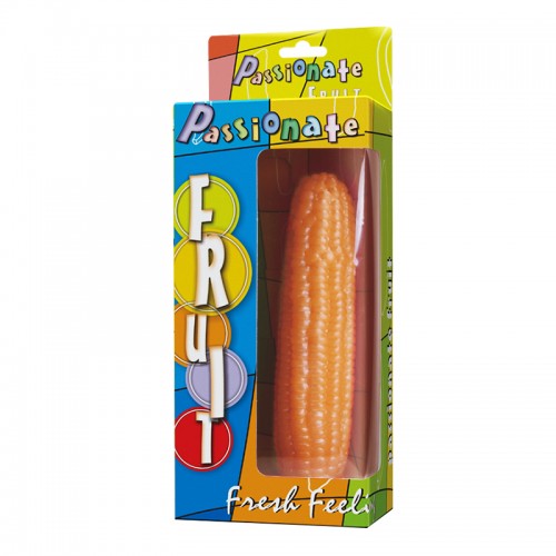 Фаллоимитатор-кукуруза с присоской 17 см Фаллоимитатор-кукуруза с присоской 17 см