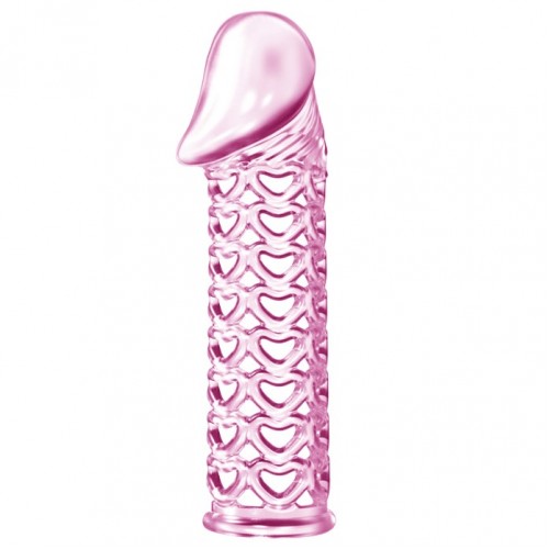 Насадка на пенис Male-Wear Net Sleeve розовая Насадка на пенис Male-Wear Net Sleeve розовая