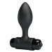 Анальная втулка с вибрацией Pretty Love Vibra Butt Plug черная Анальная втулка с вибрацией Pretty Love Vibra Butt Plug черная