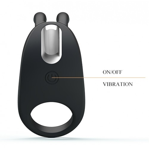 Перезаряжаемое эрекционное кольцо Pretty Love Rabbit Vibrator