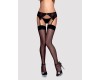 Классические черные чулки S/M