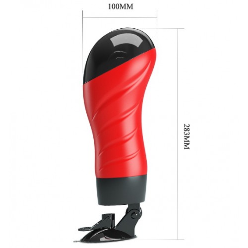 Вибромастурбатор с голосовым сопровождением Crazy Bull Delia на присоске Вибромастурбатор с голосовым сопровождением Crazy Bull Delia на присоске