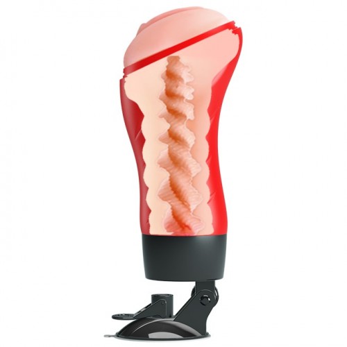 Вибромастурбатор с голосовым сопровождением Crazy Bull Delia на присоске Вибромастурбатор с голосовым сопровождением Crazy Bull Delia на присоске