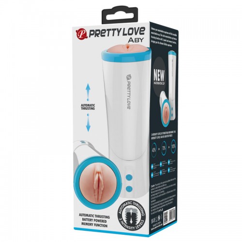 Мастурбатор Pretty Love Aby с поступательными движениями и функцией посасывания Мастурбатор Pretty Love Aby с поступательными движениями и функцией посасывания