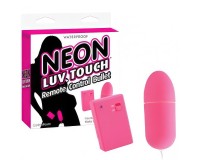 Виброяйцо на дистанционном управлении Neon Luv Touch Remote Control Bullet Pink