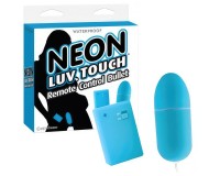 Виброяйцо на дистанционном управлении Neon Luv Touch Remote Control Bullet Blue