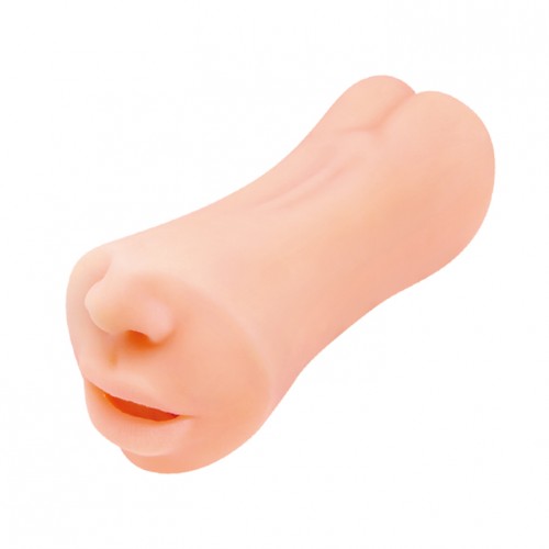 Двусторонний мастурбатор Crazy Bull Gemini вагина и ротик Двусторонний мастурбатор Crazy Bull Gemini вагина и ротик