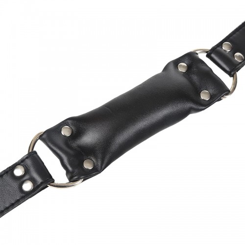 Чёрный кляп-трензель Чёрный кляп-трензель