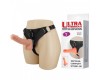 Реалистичный страпон Ultra Passionate Harness 20 см