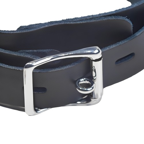 Черный ошейник с зажимами на соски Черный ошейник с зажимами на соски