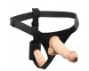 Реалистичный страпон на трусиках с двумя насадками 16 см и 11 см