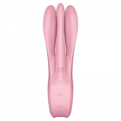 Вибростимулятор клитора и половых губ Satisfyer Threesome 1 Pink Вибростимулятор клитора и половых губ Satisfyer Threesome 1 Pink