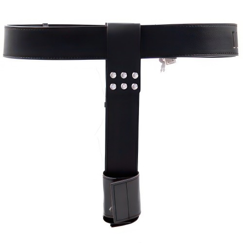 Женский пояс верности с двумя вибропробками Женский пояс верности с двумя вибропробками