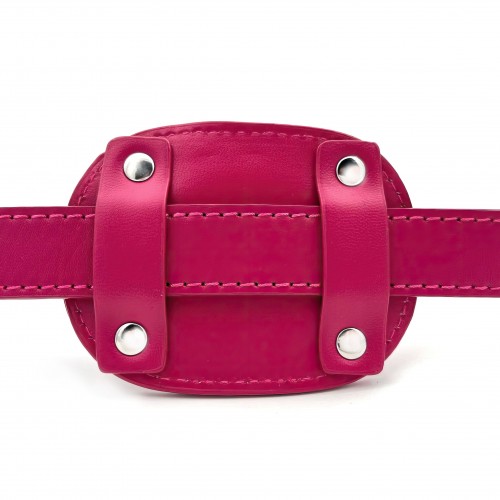 Кляп-фаллос на розовом ремешке L Кляп-фаллос на розовом ремешке L