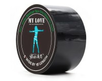 Черная бондажная лента My Love 15 м