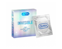 Презервативы из натурального латекса Durex® Invisible Extra Lube №3