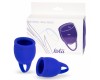 Набор менструальных чаш Natural Wellness Magnolia Iris Blue