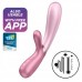 Смарт-вибратор с функцией нагрева Satisfyer Hot Lover розовый