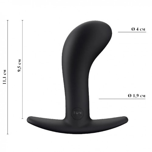 Анальная пробка Fun Factory Bootie Large черная Анальная пробка Fun Factory Bootie Large черная