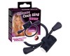 Лассо на пенис с клиторальным вибростимулятором Silicone Cock Ring