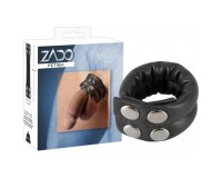 Эрекционное кольцо из искусственной кожи Zado Cock Ring