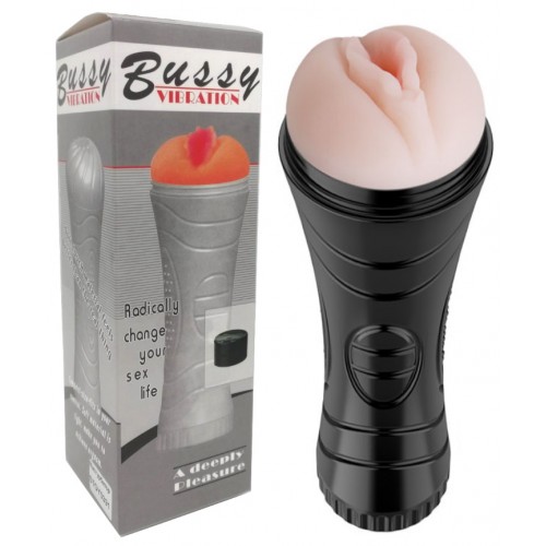 Мастурбатор вагина в колбе Vibrating Male Masturbator с одним режимом вибрации Мастурбатор вагина в колбе Vibrating Male Masturbator с одним режимом вибрации