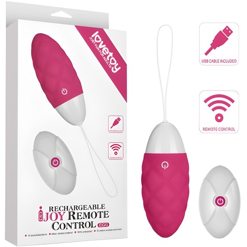 Перезаряжаемое виброяйцо с пультом дистанционного управления Ijoy Wireless Remote Control Rechargeable Egg Перезаряжаемое виброяйцо с пультом дистанционного управления Ijoy Wireless Remote Control Rechargeable Egg