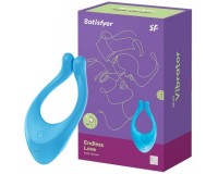 Многофункциональный вибратор для пар Satisfyer Endless Love голубой