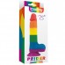 Радужный фаллоимитатор Prider Dildo 20 см Радужный фаллоимитатор Prider Dildo 20 см