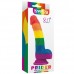 Радужный фаллоимитатор Prider Dildo 21 см Радужный фаллоимитатор Prider Dildo 21 см