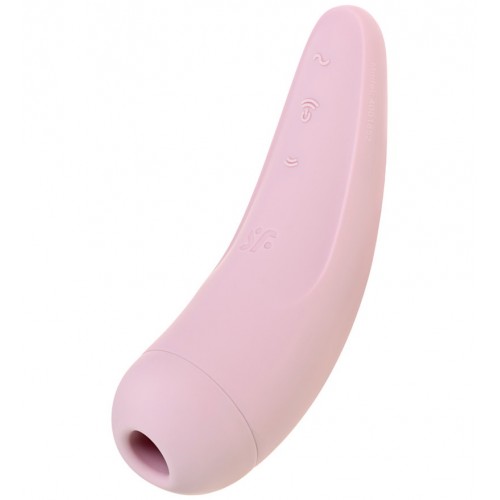 Вакуумный смарт- стимулятор Satisfyer Curvy 2+ Pink Вакуумный смарт- стимулятор Satisfyer Curvy 2+ Pink