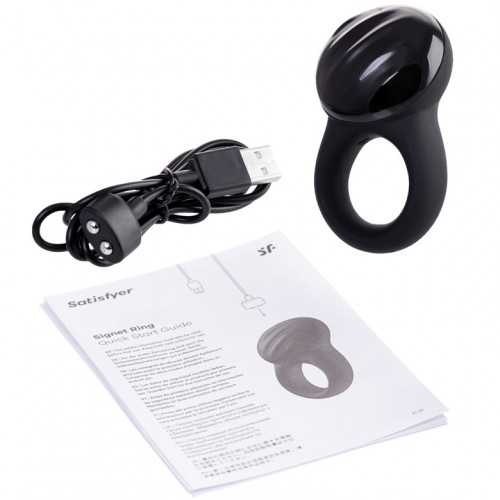 Эрекционное смарт-кольцо Satisfyer Signet Ring Эрекционное смарт-кольцо Satisfyer Signet Ring