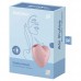 Вакуумно-волновой стимулятор с вибрацией Satisfyer Cutie Heart розовый